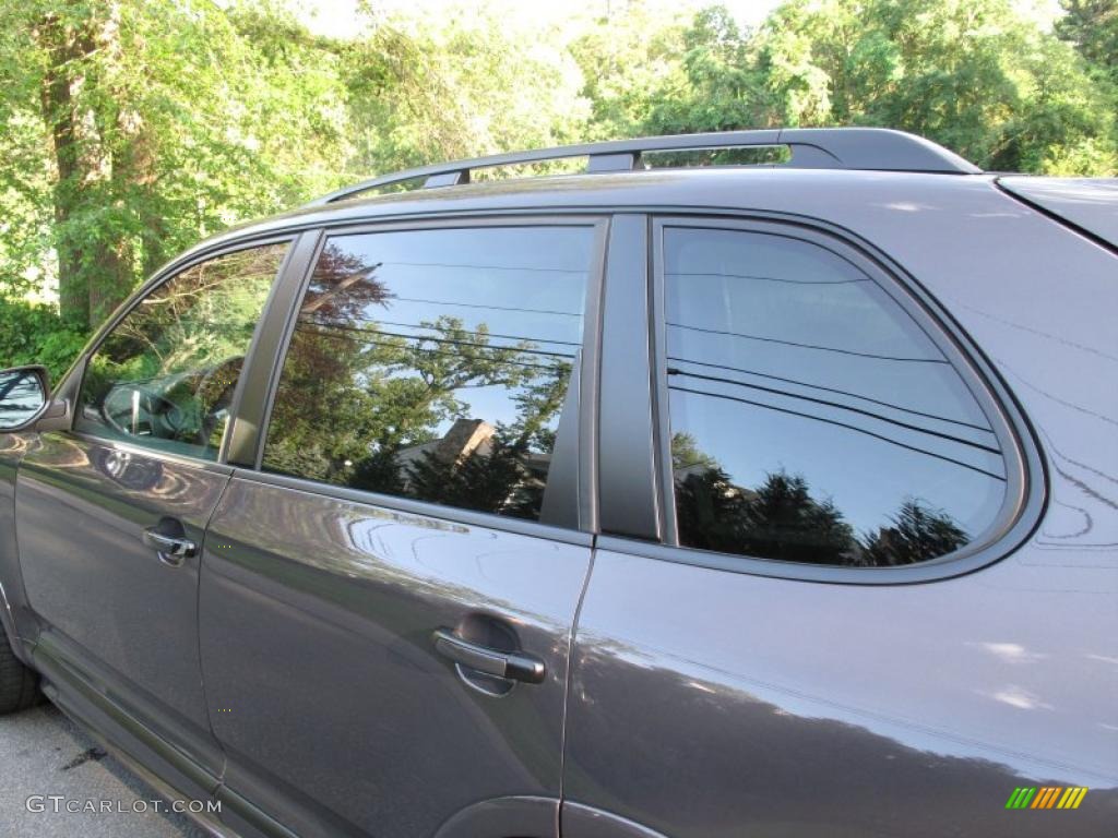 2009 Cayenne Turbo S - Lava Grey Metallic / Black w/Alcantara photo #14