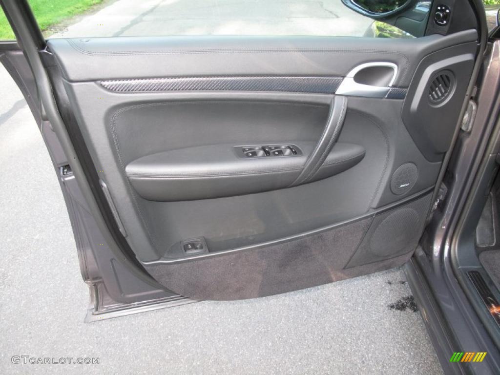 2009 Cayenne Turbo S - Lava Grey Metallic / Black w/Alcantara photo #16