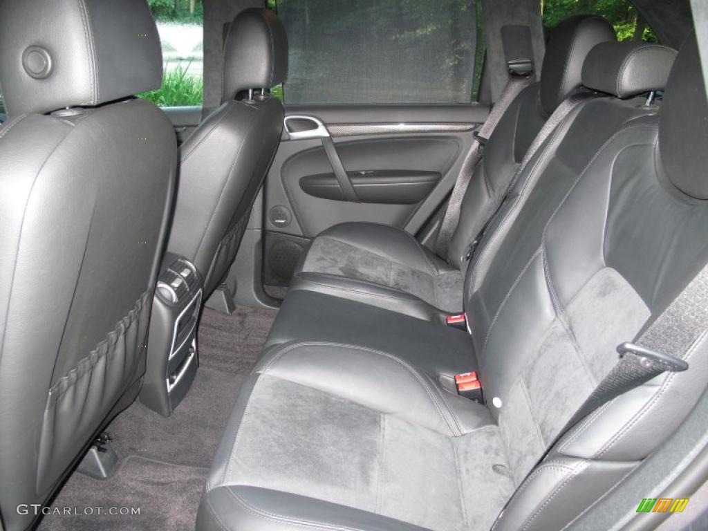 2009 Cayenne Turbo S - Lava Grey Metallic / Black w/Alcantara photo #20