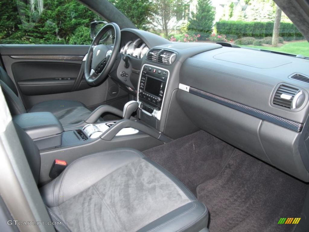 2009 Cayenne Turbo S - Lava Grey Metallic / Black w/Alcantara photo #21