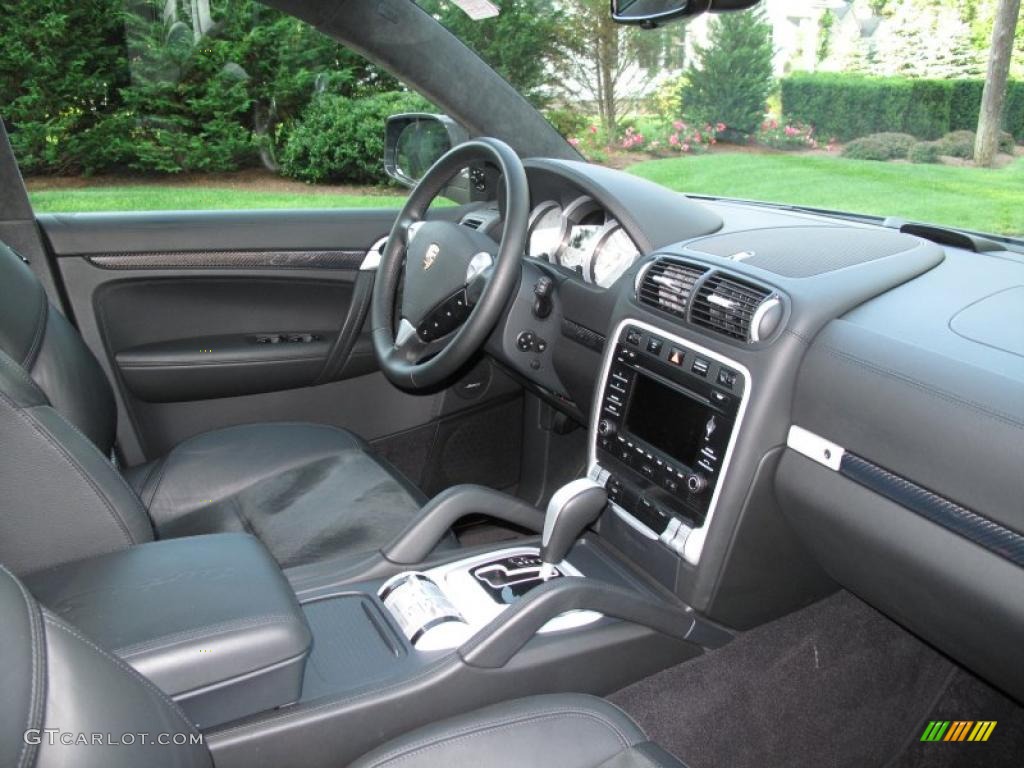 2009 Cayenne Turbo S - Lava Grey Metallic / Black w/Alcantara photo #23