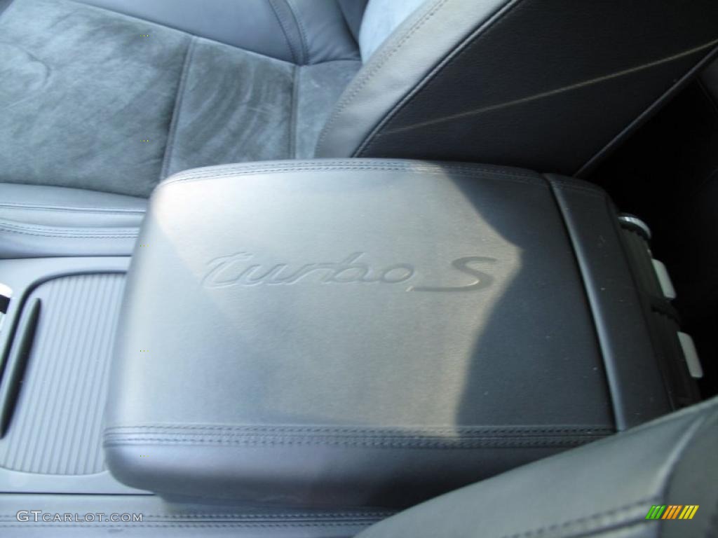 2009 Cayenne Turbo S - Lava Grey Metallic / Black w/Alcantara photo #24