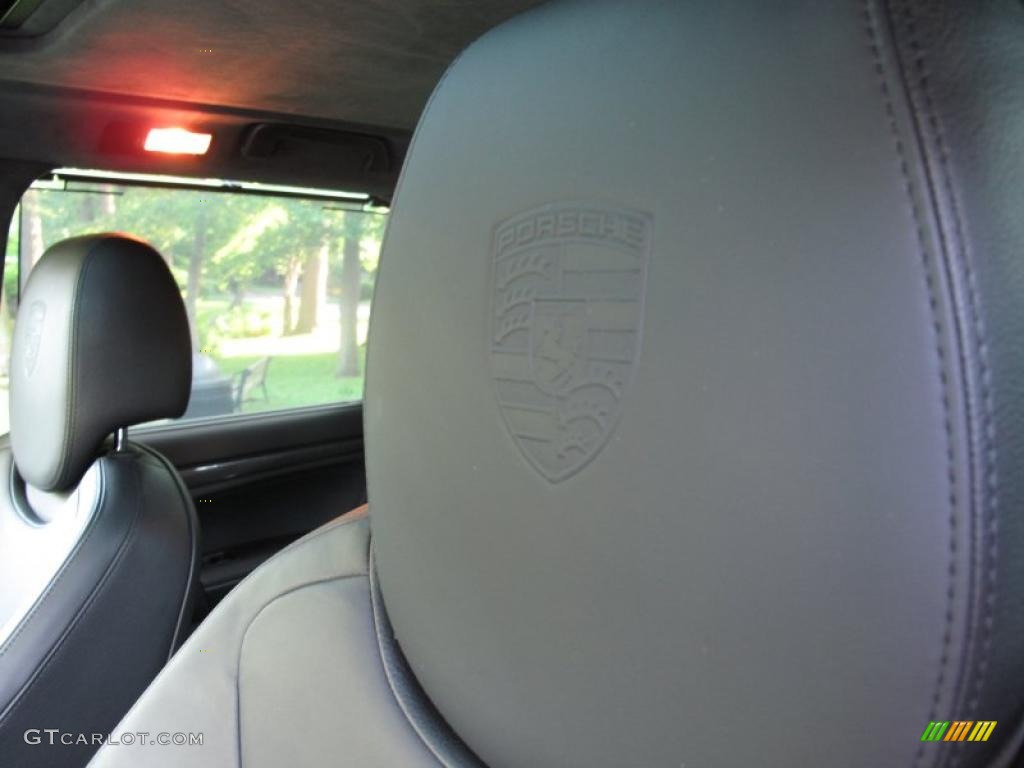 2009 Cayenne Turbo S - Lava Grey Metallic / Black w/Alcantara photo #25