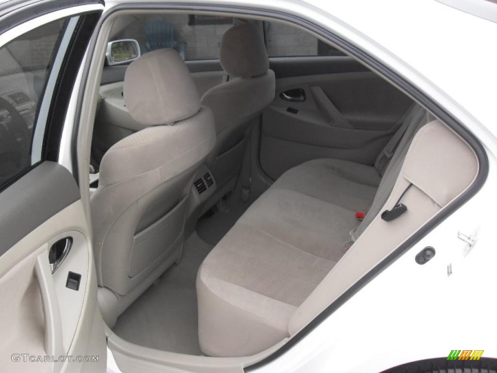 2008 Camry Hybrid - Super White / Bisque photo #5