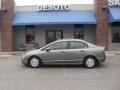 2008 Galaxy Gray Metallic Honda Civic Hybrid Sedan  photo #1