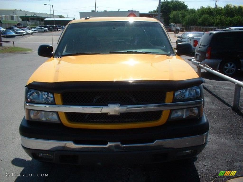 2003 Avalanche Z66 - Yellow / Dark Charcoal photo #2