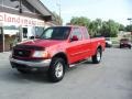 2002 Bright Red Ford F150 FX4 SuperCab 4x4  photo #10