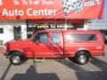 1995 Vermillion Red Ford F150 XLT Extended Cab 4x4  photo #2
