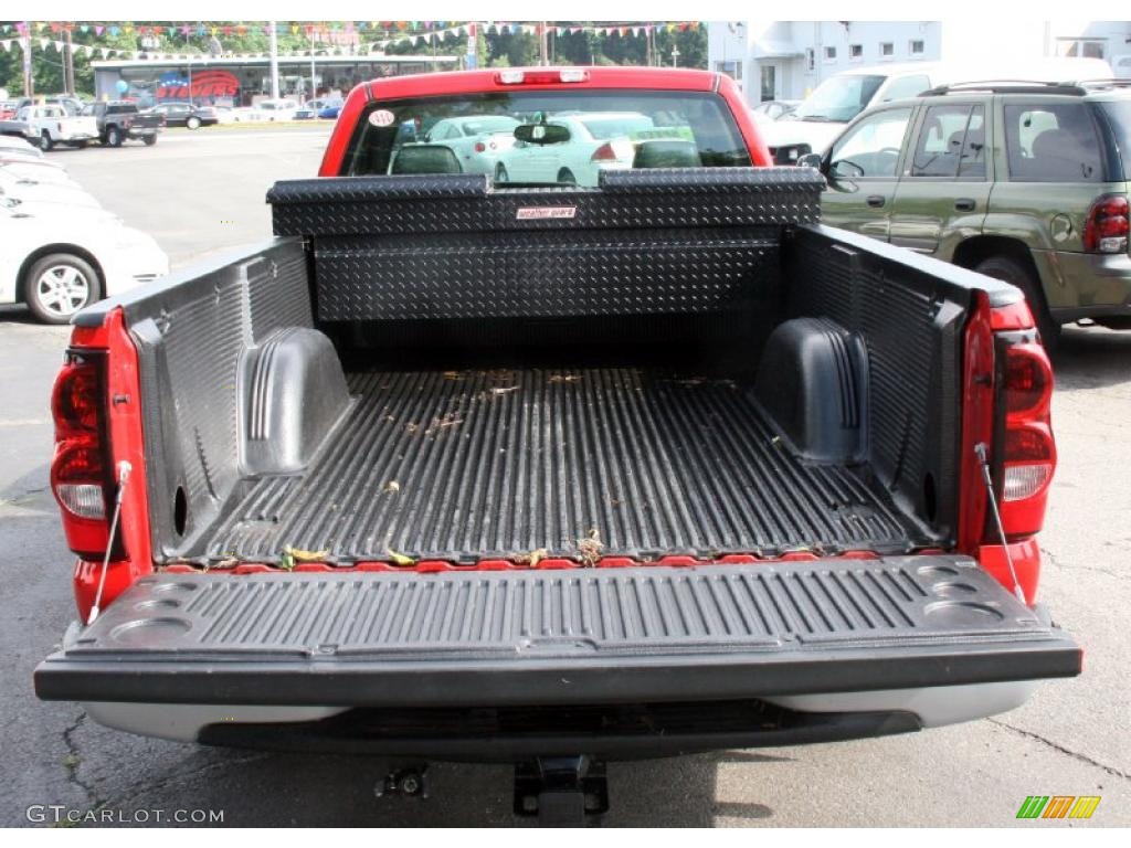 2007 Silverado 1500 Classic Work Truck Regular Cab - Victory Red / Dark Charcoal photo #7