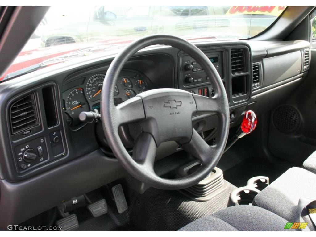 2007 Silverado 1500 Classic Work Truck Regular Cab - Victory Red / Dark Charcoal photo #12