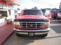 1995 Vermillion Red Ford F150 XLT Extended Cab 4x4  photo #36