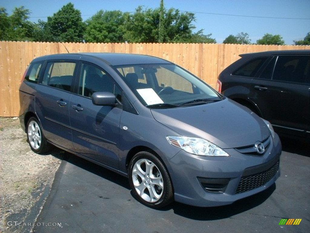 2009 MAZDA5 Sport - Galaxy Gray Mica / Black photo #1