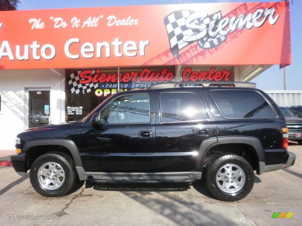 2005 Tahoe Z71 4x4 - Black / Gray/Dark Charcoal photo #1