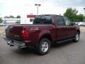2003 Toreador Red Metallic Ford F150 Lariat SuperCrew 4x4  photo #4