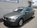 2008 Platinum Grey Metallic BMW 5 Series 535xi Sports Wagon  photo #2