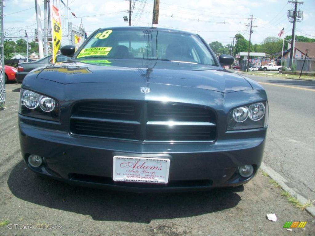 2008 Charger SE - Steel Blue Metallic / Dark Slate Gray photo #4