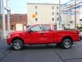 2008 Bright Red Ford F150 STX SuperCab 4x4  photo #2