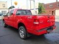 2008 Bright Red Ford F150 STX SuperCab 4x4  photo #3