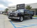 2007 Black Chevrolet Silverado 1500 Classic LS Crew Cab  photo #1