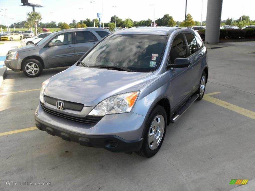 2007 CR-V LX - Glacier Blue Metallic / Gray photo #3