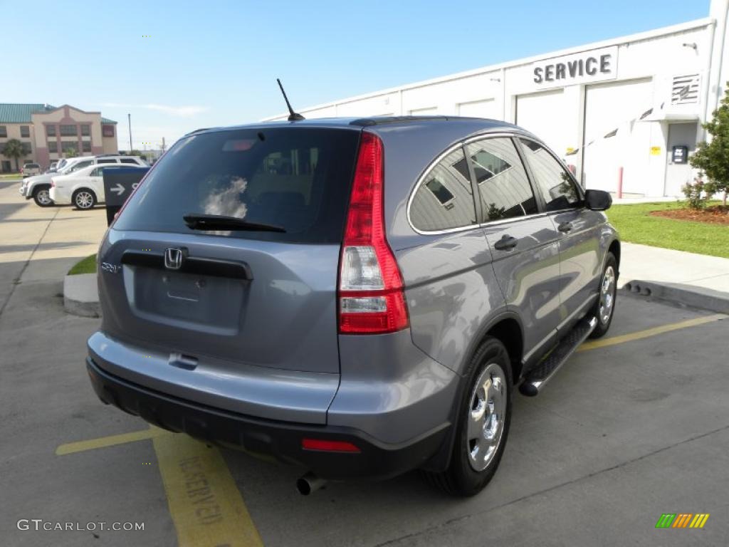 2007 CR-V LX - Glacier Blue Metallic / Gray photo #7