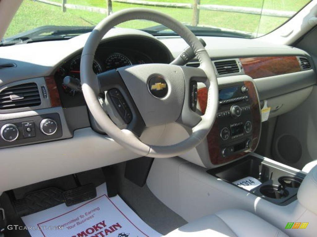 2010 Silverado 1500 LTZ Extended Cab 4x4 - Imperial Blue Metallic / Light Titanium/Dark Titanium photo #18