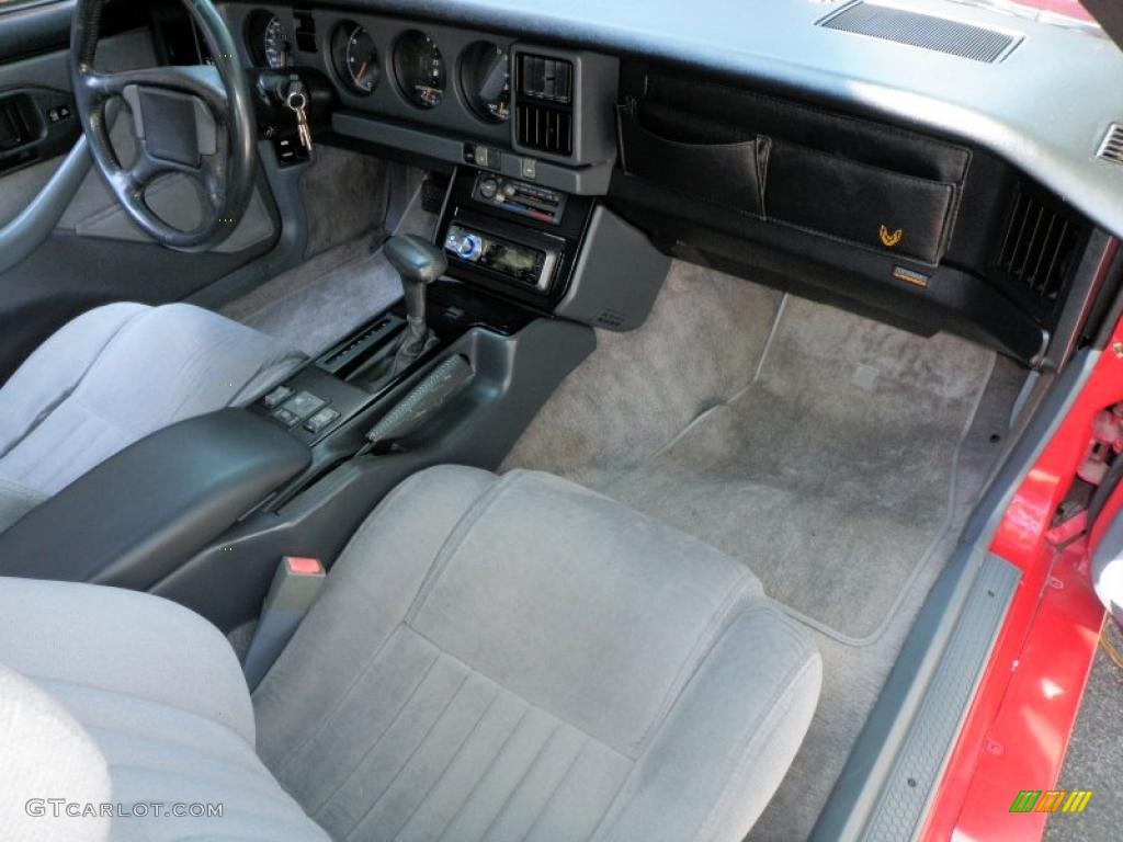 1989 Firebird Trans Am Coupe - Brilliant Red / Gray photo #44