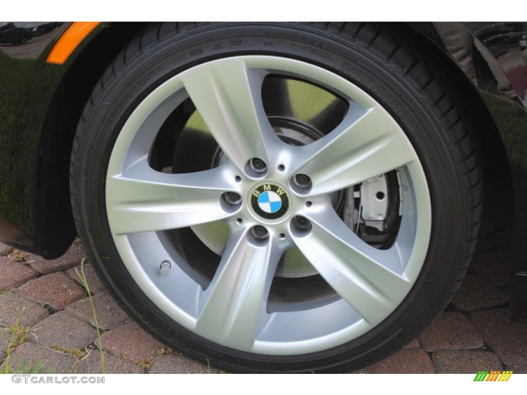 2007 3 Series 335i Convertible - Jet Black / Beige photo #4