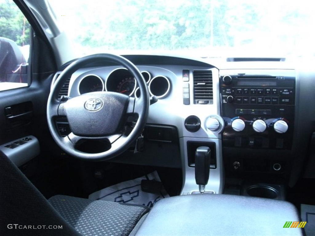 2007 Tundra SR5 TRD Double Cab - Salsa Red Pearl / Black photo #6