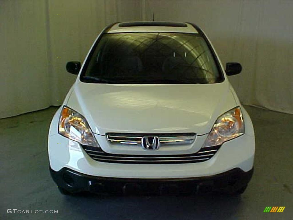 2007 CR-V EX 4WD - Taffeta White / Gray photo #2