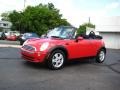 2006 Chili Red Mini Cooper Convertible  photo #1