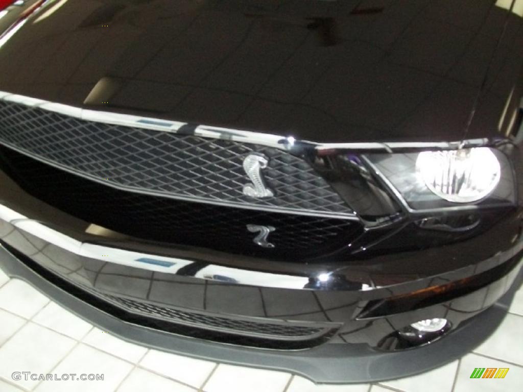 2007 Mustang Shelby GT500 Convertible - Black / Black Leather photo #1