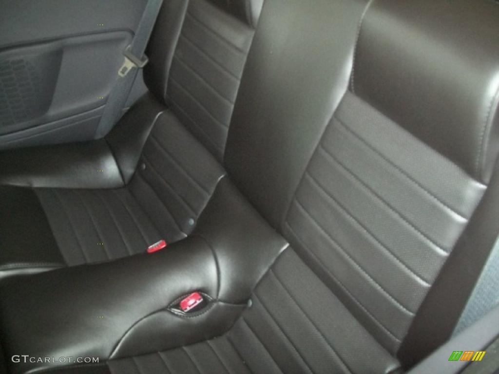 2007 Mustang Shelby GT500 Convertible - Black / Black Leather photo #4