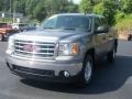 2008 Steel Gray Metallic GMC Sierra 1500 SLE Crew Cab 4x4  photo #4