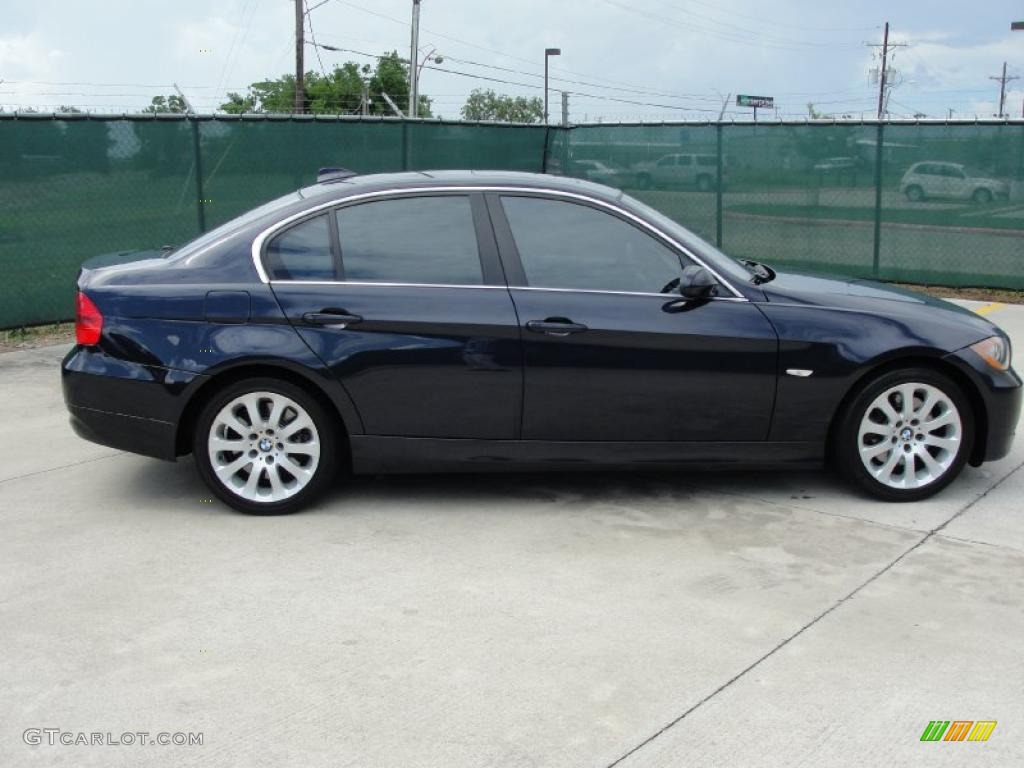 2006 3 Series 330i Sedan - Monaco Blue Metallic / Grey photo #2