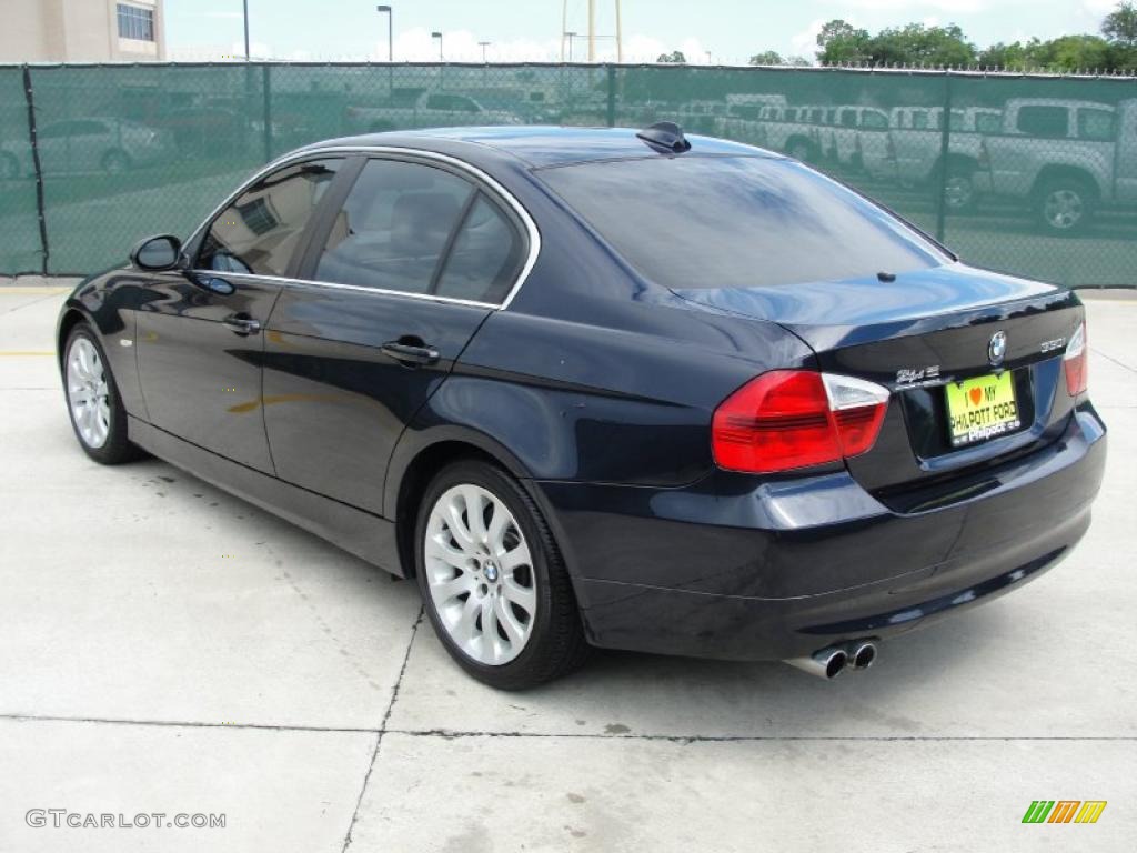 2006 3 Series 330i Sedan - Monaco Blue Metallic / Grey photo #5