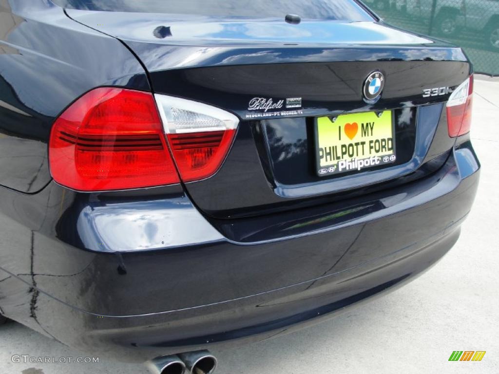 2006 3 Series 330i Sedan - Monaco Blue Metallic / Grey photo #22