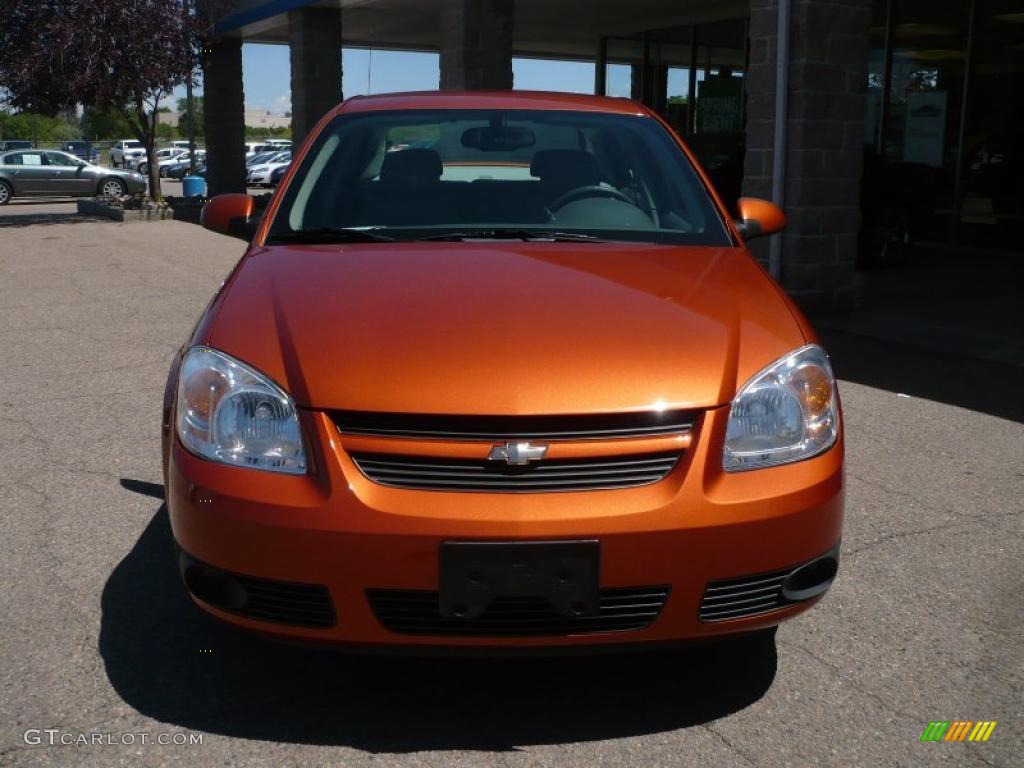 2006 Cobalt LT Sedan - Sunburst Orange Metallic / Gray photo #3