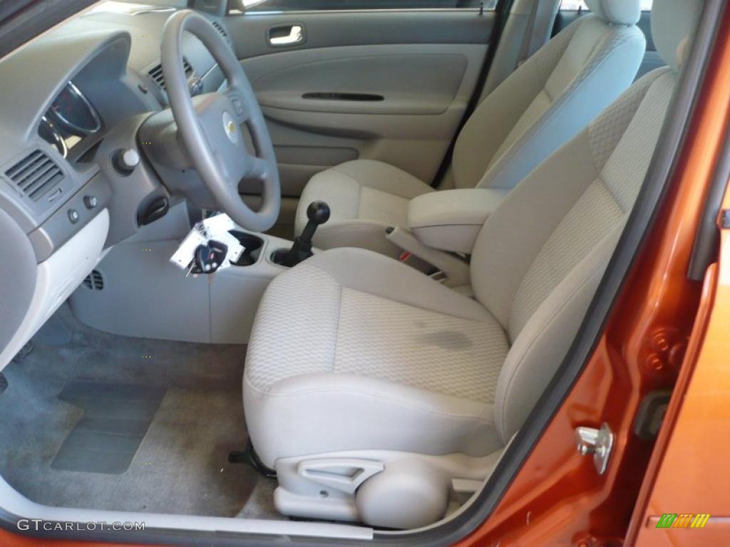 2006 Cobalt LT Sedan - Sunburst Orange Metallic / Gray photo #9