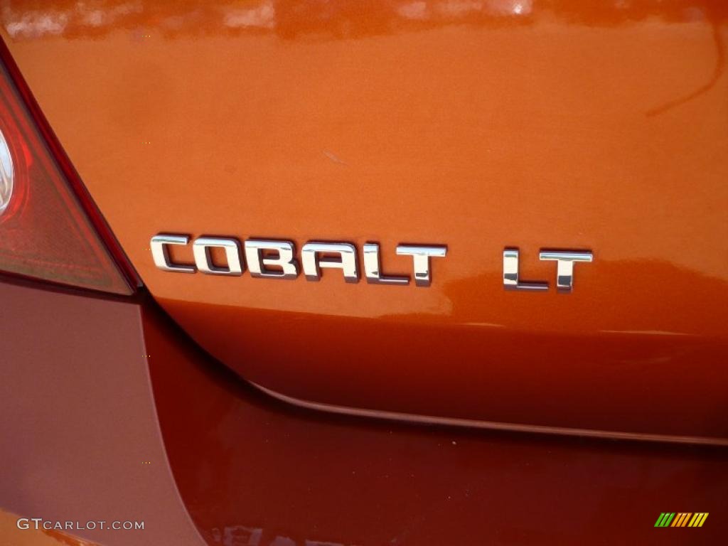 2006 Cobalt LT Sedan - Sunburst Orange Metallic / Gray photo #12