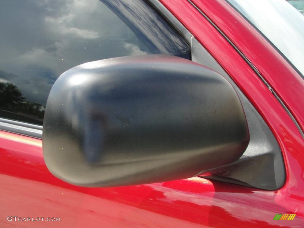 2007 Tacoma V6 SR5 PreRunner Double Cab - Impulse Red Pearl / Graphite Gray photo #17