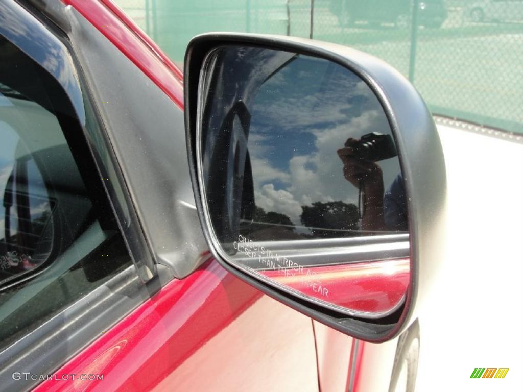 2007 Tacoma V6 SR5 PreRunner Double Cab - Impulse Red Pearl / Graphite Gray photo #18