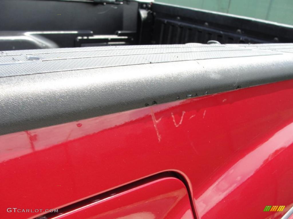 2007 Tacoma V6 SR5 PreRunner Double Cab - Impulse Red Pearl / Graphite Gray photo #27