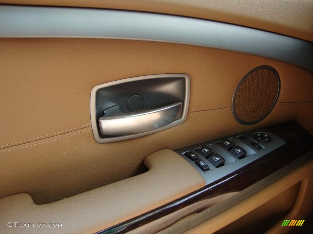 2008 7 Series 750i Sedan - Toledo Blue Metallic / Cream Beige photo #12