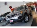 2011 Titanium Silver Kia Sorento LX AWD  photo #2