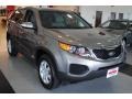 2011 Titanium Silver Kia Sorento LX AWD  photo #10