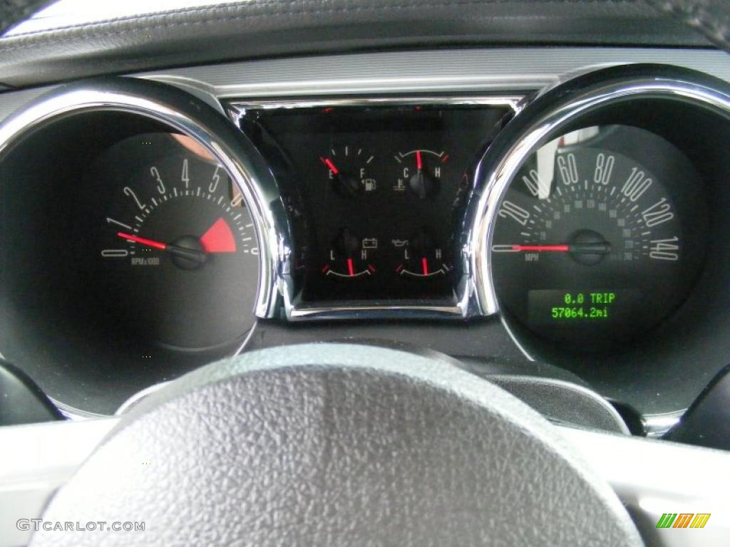 2007 Mustang GT Premium Coupe - Vista Blue Metallic / Dark Charcoal photo #17