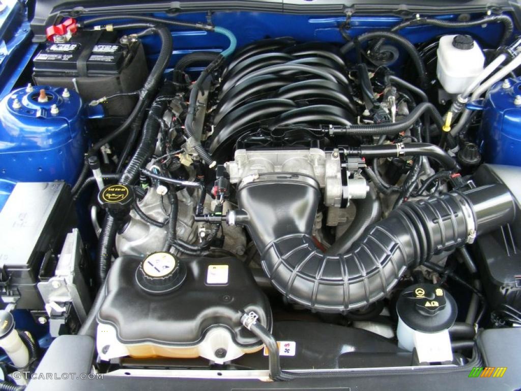 2007 Mustang GT Premium Coupe - Vista Blue Metallic / Dark Charcoal photo #29