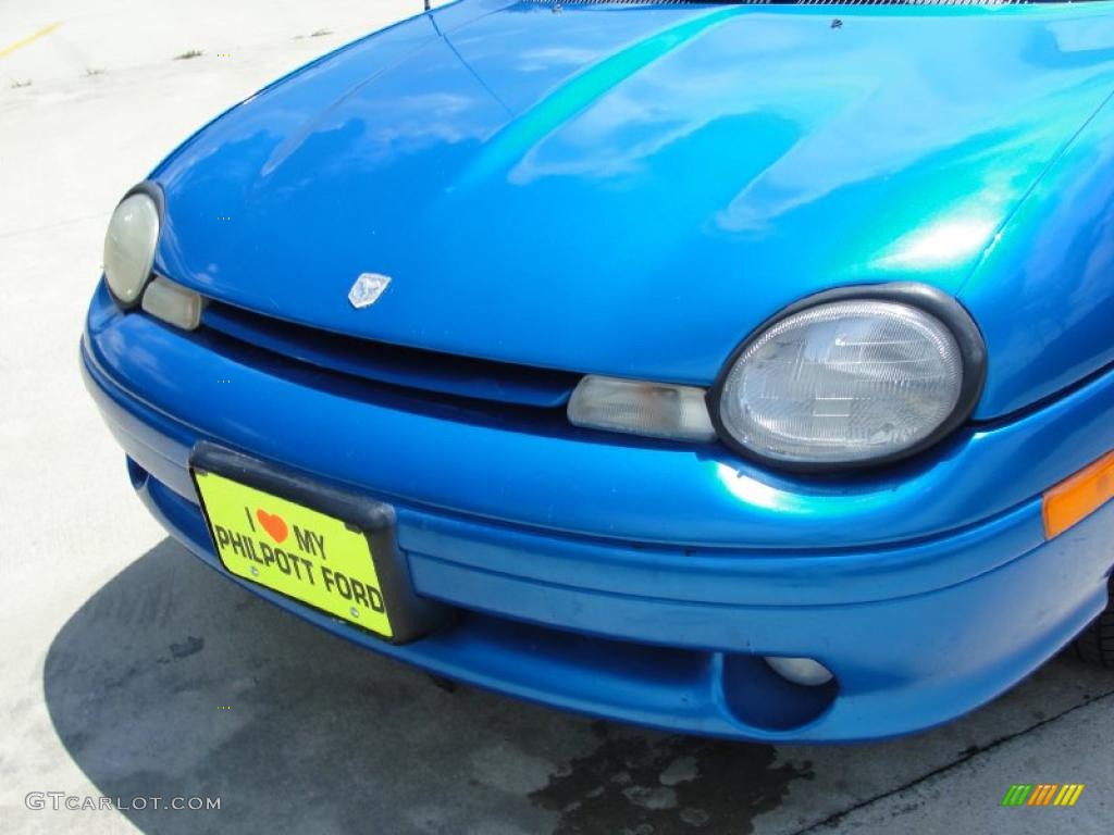 1998 Neon Highline Sedan - Intense Blue Pearl / Agate photo #11