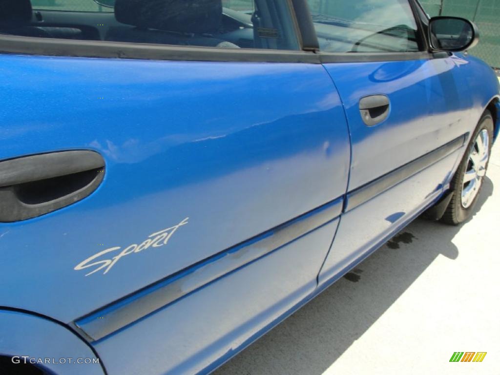 1998 Neon Highline Sedan - Intense Blue Pearl / Agate photo #20